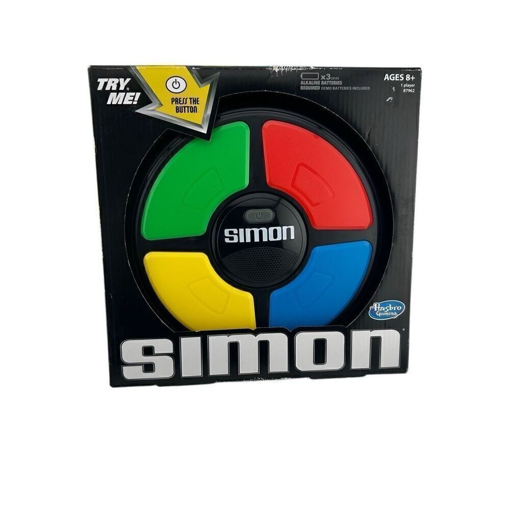 Simon Hasbro Classic Memory Electronic Game Ages 8+ NEW